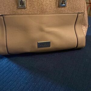 Guess handbag beige handles